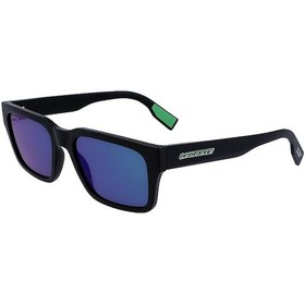 Resim Lacoste L6004s 002 55 Unisex Dikdörtgen Matsiyah Aynalı Kemik Güneş Gözlüğü 