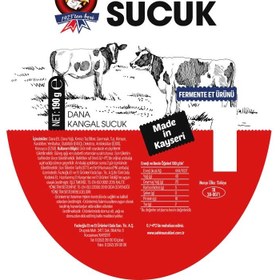 Resim Şahin Dana Kangal Sucuk 190 G 