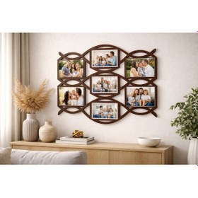 Resim Resim Çerçevesi 7li Oval Şık Ve Modern Mrcçerçevelerim10001231 