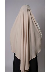 Resim Hürrem Bone Sütlü Kahve Pratik Hazır Geçmeli Tesettür Eşarp Medine İpeği Bağcıklı Sufle Hijab 2301 26 