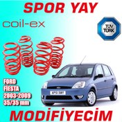 Resim Coil-Ex Fiesta 2003-2009 Arası 35-35Mm Alçaltma Spor Yay Hel 