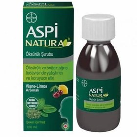 Resim Aspinatura Vişne ve Limon Öksürük Şurubu 120 ml 