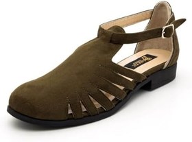 Resim 220788 Haki Büyük Numara Bayan Ayakkabıları 