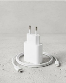 Resim Apple Uyumlu iPhone 14 13 12 11 Xr Xs Max 20w Lightning Şarj Adaptörü Kablo Dahil 