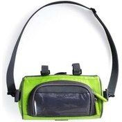 Resim Cbtx Elektrikli Scooter Gidon Dokunmatik PVC Telefon Saklama Çantası Yeşil 