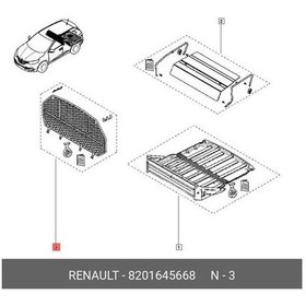Resim Mais Bagaj Bölme Ayracı 7711690727 8201645668 KNO-MAİS-7711690727 