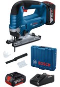 Resim Bosch Professional GST 185-LI 2x4.0 Ah Li-on Akülü Dekupaj Testere - 06015B3024 