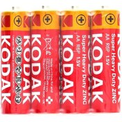 Resim Ev Ofis İçin Kodak Aa Pil Super Heavy Duty Çinko Karbon Kalem Pil 60 Adet 