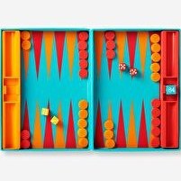 Resim Mavi Tavla Takımı 