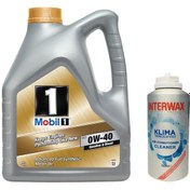Resim Mobil 1 FS 0W-40 Tam Sentetik Motor Yağı 4 L + Interwax Klima Temizleyici 150 ML 