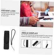 Resim HEMOTON 5 Adet uzaktan kumanda kutusu silikon kılıf darbeye dayanıklı kılıf denetleyici televizyon aksesuar uzaktan tampon arka kapak kabuk 