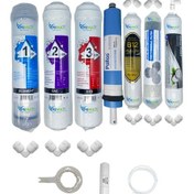 Resim Pws Kapalı Kasa Su Arıtma Cihazı Std 7li Pallas Mebran B12 Alkali+şeffaf Mineral+gümüş İyon Tat 