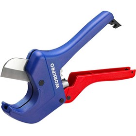 Resim WORKPRO WP301007 60.5mm Profesyonel PPRC Plastik Boru Kesme Makası 