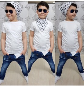 Resim MODAVALS FERMUAR DETAYLI 3 PARÇA ERKEK ÇOCUK KOT TAKIM 