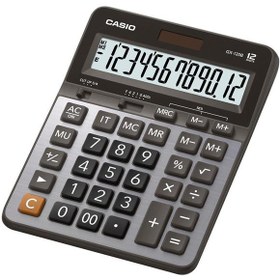 Resim Casio GX-120B 12 Hane Masa Üstü Hesap Makinesi 