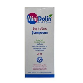 Resim Dermadolin Minidolin Bebek ve Çocuklar İçin Saç ve vücut şampuanı 250ml 
