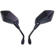 Resim GİVİS Motosiklet Üniversal Ayna Naked 2 8mm Düz Diş 