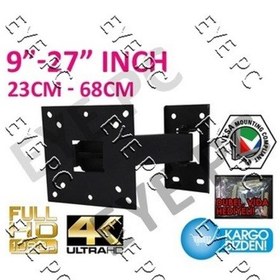 Resim LG Uyumlu 22 26 İnç 55 66 Cm Ekran Led Lcd Tv Hareketli Askı Aparatı 