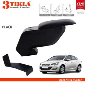 Resim Opel Astra J 2017 Sedan Delmesiz Çelik Ayaklı Siyah Kolçak Kol Dayama 