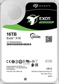 Resim Seagate 3.5" 16 TB EXOS ST16000NM000J 7200 RPM 256 MB Hard Disk 