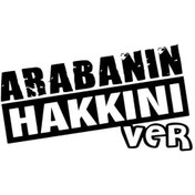 Resim Arabanın Hakkını Ver Sticker Duvar Dekor Sticker 40 X 24 Cm 