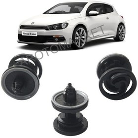 Resim Volkswagen Scirocco Kapi Döseme Klipsi 7L6868243 2009 - 2017 431271449 