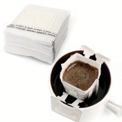 Resim 20/50 adet Tek Kullanımlık Kahve Filtresi Kağıdı Torbalar - Damlama Geçirmez, Yüksek Kaliteli, Espresso ve Çay için Mükemmel, Ev, Ofis veya Ticari Kullanım için İdeal, Kahve Aksesuarları 