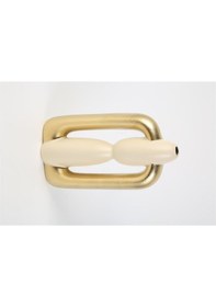 Resim Vitale Krem Büyük Seramik Vazo 13 6 26 Cm Ak.la0038 Renkli 