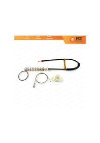 Resim BMW 5 E39 04/1999-2004 4/5 Kapı İçin Arka Sağ Cam Kriko Seti 