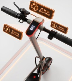 Resim PiranTech JB-545 Elektrikli Scooter – Max. 700W, 25 Km/s Hız, Disk Fren, IPX5, 13.2Ah Batarya 