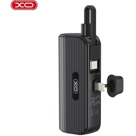Resim Pr220 İp 5000mah Mini 20w Pd Lightning Stantlı Dahili Type-c Kablolu Taşınabilir Powerbank Beyaz 
