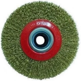 Resim Hawk 10103 Daire Fırça Sarı Telli 125X25 mm 