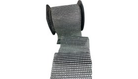 Resim P Parla Sıralı Taş Şerit 24'lü Siyah 5 Metre 