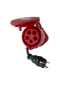 Resim Mete Enerji 22 KW Araç Şarj İçin Dönüştürücü Adaptör 