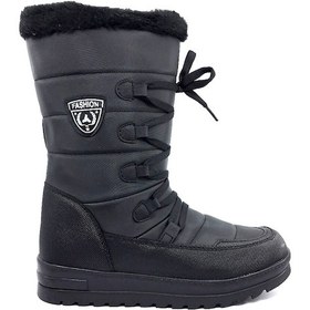 Resim Twingo 995 Kışlık Içi Kürklü Termal Siyah Kadın Kar Botu (505116524) 