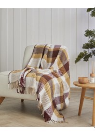 Resim English Home Olive Koltuk Şalı 130x170 Cm Multicolor Multicolor 