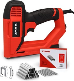 Resim Kobb Kbz200b 8-16mm Zımba Ve 15-16mm Profesyonel Çivi Çakma Makinesi + 3000 Adet Yedek Zımba Ve Çivi 