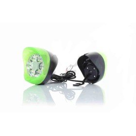 Resim Sis Farı 6 Ledli 3 Fonksiyonlu Renkli Ve Çakarlı 12v 2 Li 