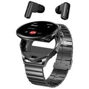 Resim haino teko germany Haino Teko Watch Ultra 12 Amoled Ekran WaterProof Akıllı Saat 3 Kordonlu Siyah 