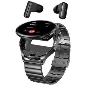 Resim haino teko germany Haino Teko Watch Ultra 12 Amoled Ekran WaterProof Akıllı Saat 3 Kordonlu Siyah 