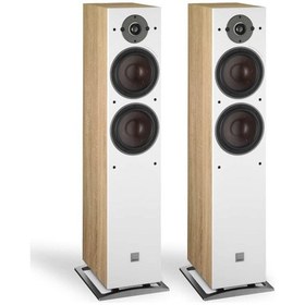 Resim Dali Oberon 7 Kule Tipi Çift Hoparlör Meşe 