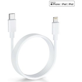 Resim Apple iPhone Uyumlu 11 11 Pro Max Lightning Hızlı Şarj Kablosu 1 Metre 