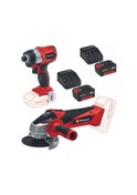 Resim Einhell TE-CI 18 BL Vidalama TC-AG 18/115 Avuç Taşlama 2x4.0 Set 