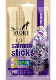 Resim Cat Salmon Stick 6 Adet 3x5gr. Somonlu, Çubuk, Kedi Ödül Maması 
