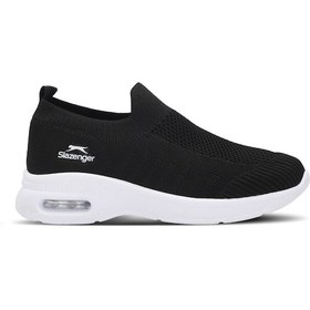 Resim Slazenger BAAL I Kadın Siyah / Beyaz Günlük Spor Ayakkabısı 