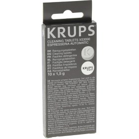 Resim Temizleme Tabletleri XS3000 | Tüm Krups Kahve Makineleri Için | 10 Adet | Hijyenik Komple Temizlik | Kolay Kullanım, Şeffaf, Beyaz 