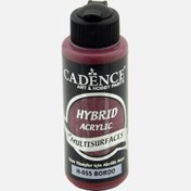 Resim Cadence Multisurface Hybrid Bordo Akrilik 120 ml 
