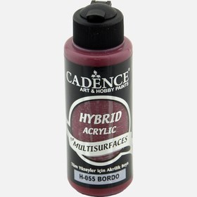 Resim Cadence Multisurface Hybrid Bordo Akrilik 120 ml 