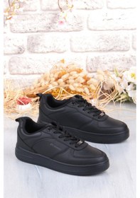 Resim M.p 252 6049 Rahat Hafif Orijinal Ürün Erkek Sneaker Spor Ayakkabı Siyah 
