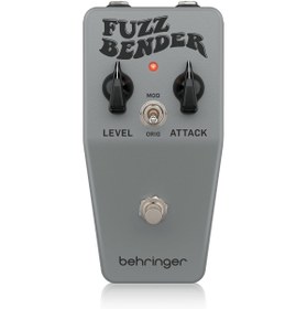 Resim AyrStore FUZZ BENDER Vintage 60s Style Fuzz Pedal with Custom Bias Mod Switch 